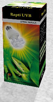 Reptile UVB light Spiral