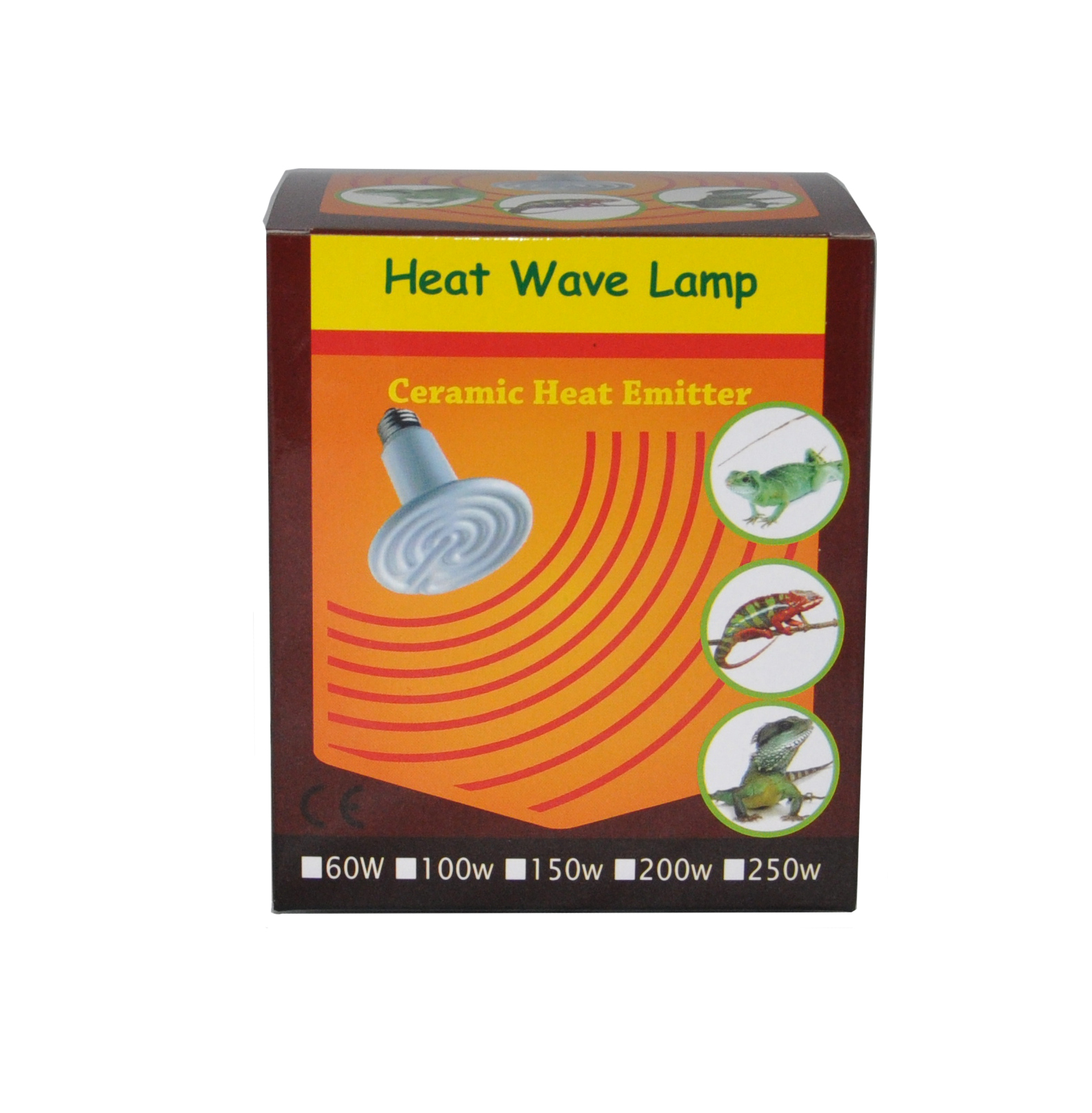 Reptile ceramic heater