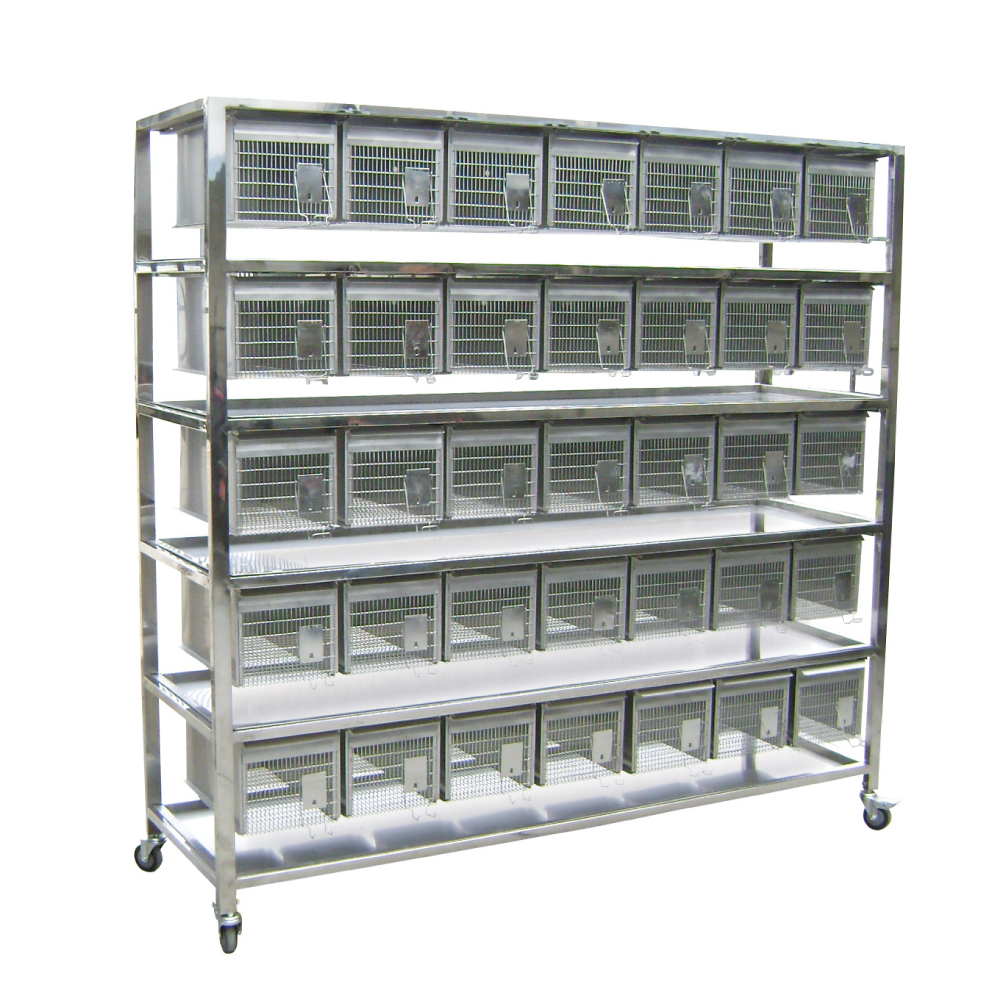 rabbit cage shelf