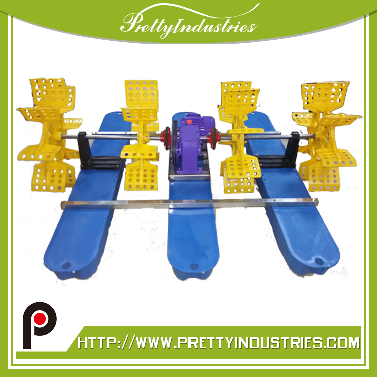 Paddle wheel aerators
